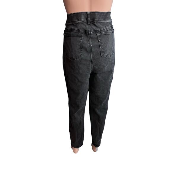 Torrid Premium Bombshell Skinny Jeans 20T Dark Wash Elastic Waist Embellished - Picture 3 of 6